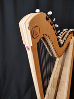 PARAHARP 34P, 34 String Folk Harp - SAVE Big $$ on this, our very lightly used, Store Demo Harp